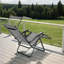 Appui-tête inclinable réglable avec capacité de 330 lb pour le patio extérieur ou la plage-1106815158
