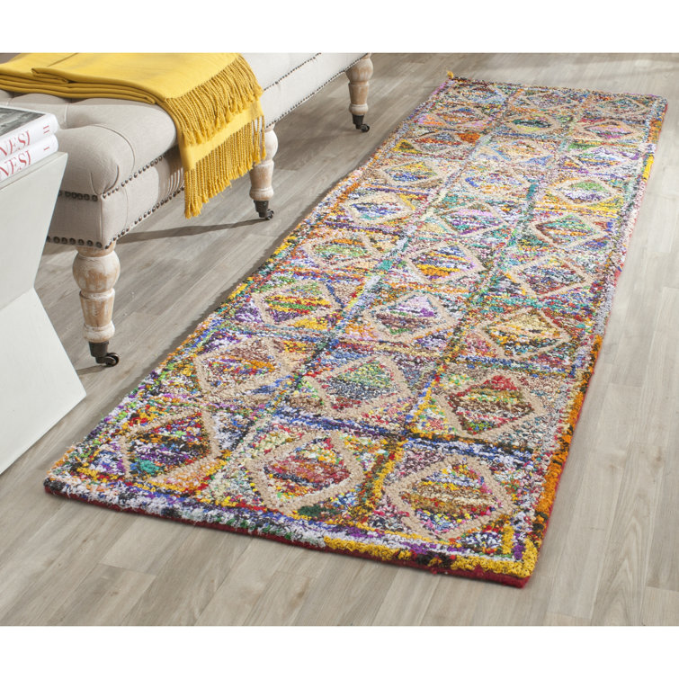 Anaheim Hand Tufted Cotton/Jute Geometric Rug