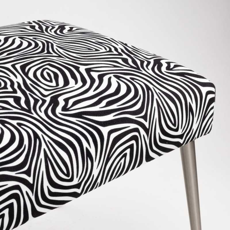 Adaire Velvet Upholstered Bench, H40 x W130 x D30cm