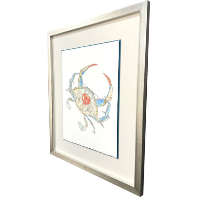 «Crab Celebration I», art encadré