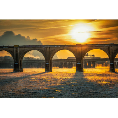 " Railroad Bridge In Harrisburg "