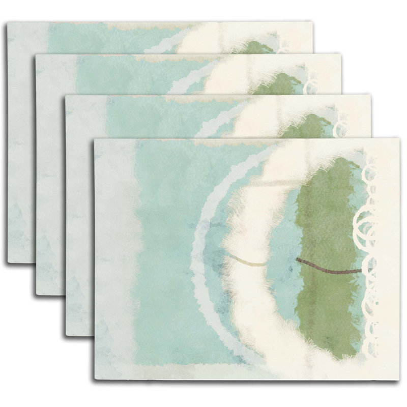 Napperon abstrait en polyester
