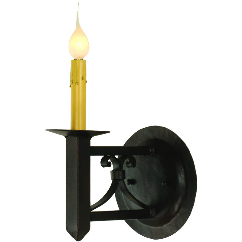 Mission 1 - Light Candle Wall Light, Antique Old World