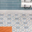 Valencia 8" x 8" Porcelain Spanish Wall & Floor Tile