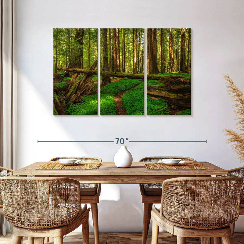 Harnek Scenic Redwood Forest, 36" H x 57" W
