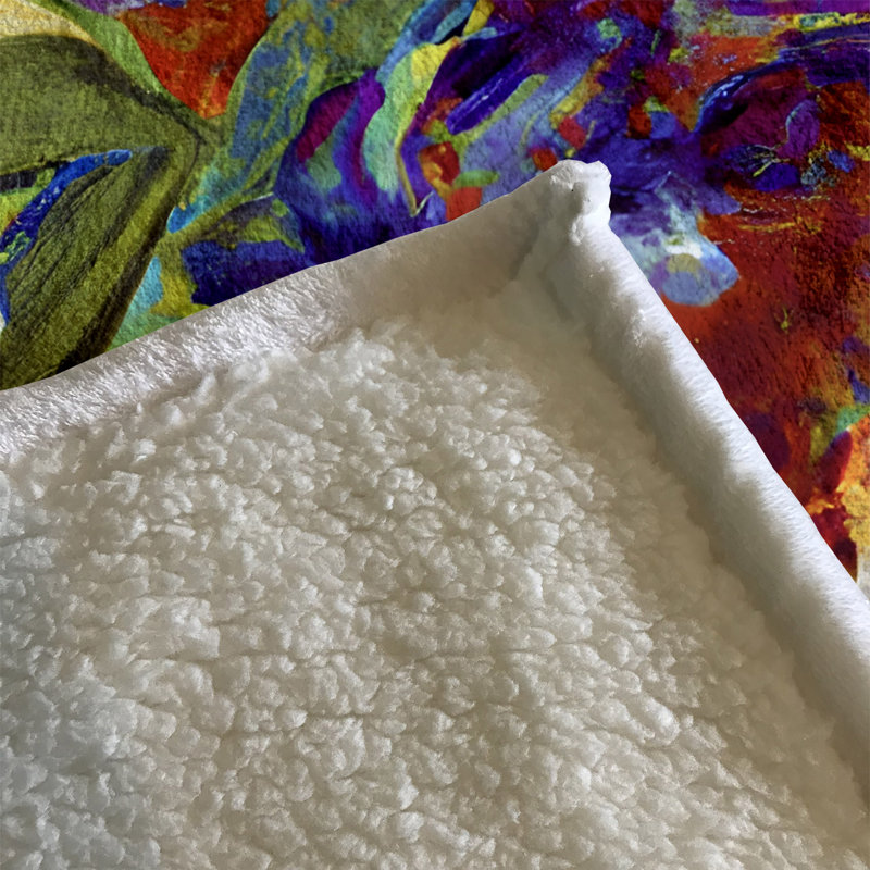 Throw Blanket, 51" W x 60" L