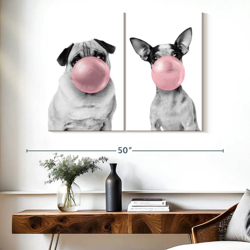 Ensemble 2 pièces Dog Dog, H 30 po x l 41 po x P 1,25 po