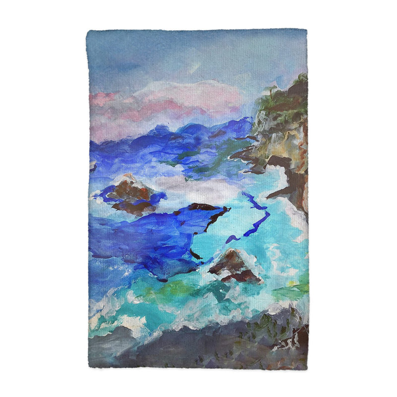 Serviette de cuisine Voile les falaises