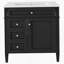 Meuble-lavabo de salle de bain 30 po avec lavabo supérieur, meuble-lavabo moderne avec 2 tiroirs et tiroir basculant, meuble-lavabo simple-1428099591