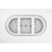 54'' x 29'' Freestanding Soaking Acrylic Bathtub-81515704