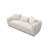 Cancun 94in Sofa, White