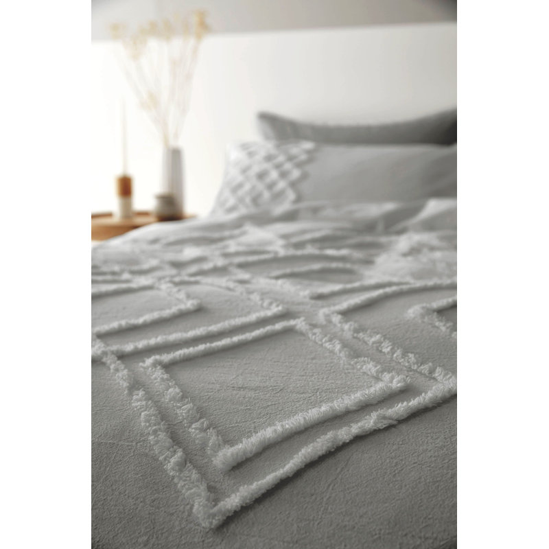 Cotton No Pattern Duvet Cover Set with Pillowcases Included, Single Duvet Cover + 1 Standard Pillowcase