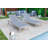 Belvedere Outdoor Single chaise with Cushions