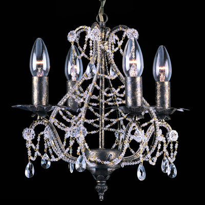 Francine 4 - Light Candle Style Chandelier