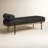 Leary Genuine Leather Upholstered Bench