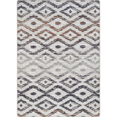 Diamond Oasis 7'8" x 10'9" Area Rug in Colour Sunset