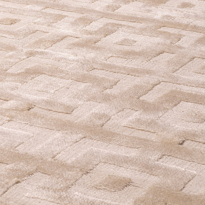 Geometric Area Rug, Rectangle 6'6" x 9'10"