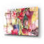 «Red Amaryllis» par Annelein Beukenkamp, art mural en verre acrylique-1750758176