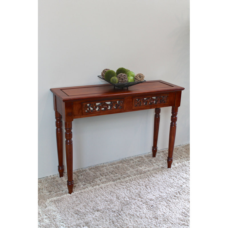 Aimiejit 42'' Solid Wood Console Table