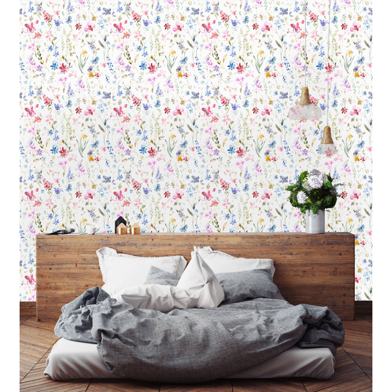 Rouleau de papier peint autocollant Plandome, L 10,42 pi x l 25 po