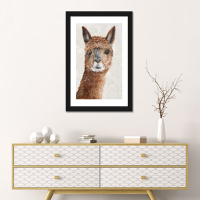 «Suri Alpaca II» par Eva Watts - reproduction d'art