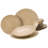 Lava Stone 12 Piece Dinnerware Set - Service for 4