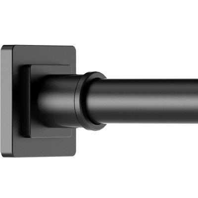 Adjustable Shower Curtain Rod 31-79", Anti-Rust Spring Tension No Drill Shower Rod