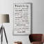 Rules to Live By - Art textuel sur toile encadré-692085567-692085566