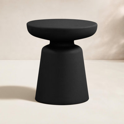 Table d'appoint d'extérieur Nevitt - noir