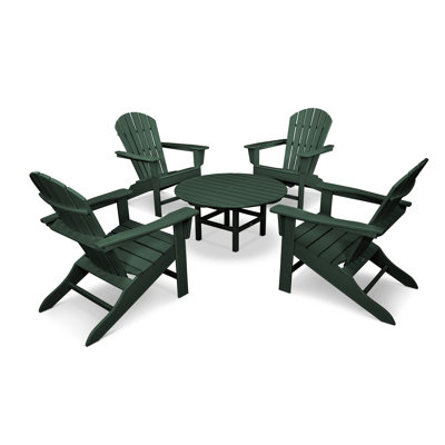 POLYWOOD South Beach 5-Piece Conversation Group