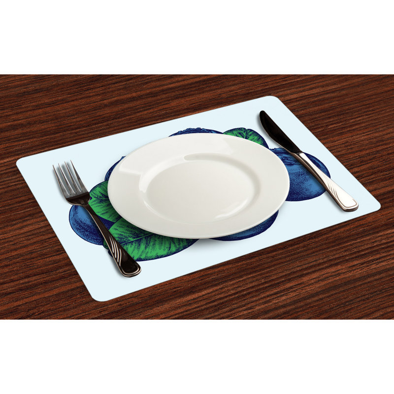 Polyester Food & Drink Rectangle Placemat