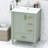 Modern 24" Single Bathroom Vanity With Ceramic Sink-604188238