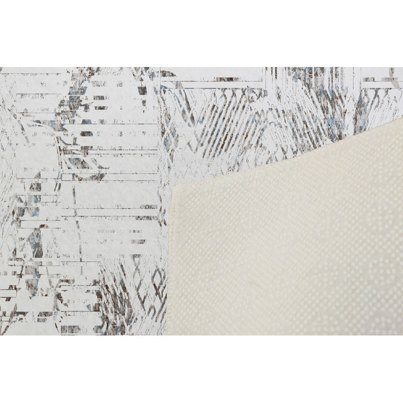 Luxurious Woven Carpet Rug, 2.6 x 4.0 ft | 100% Polyester, 0.4 in Pile Height | Antibacterial & Non-Slip PVC Dot Underside | Machine Washable, 3D Digital Printing | Perfect for Living Room & Bedroom Decor