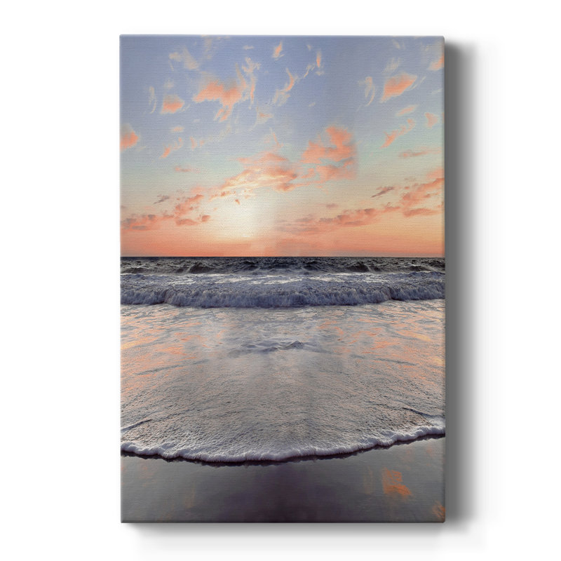 Blush Dusk II - galerie sur mesure Cavas, H 18 po x l 12 po
