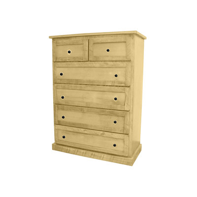 Commode 6 tiroirs Rustic