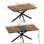 Table de salle à manger Burghfield Antique Wood-121585473
