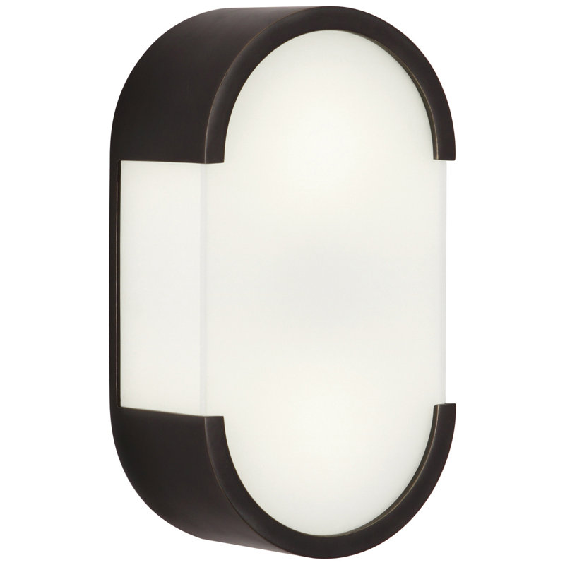 Bryce 2 - Light Flush Mounted Sconce, Deep Patina Bronze