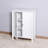 Versatile Bathroom Storage Cabinet With Adjustable Shelves And Double Doors, Ideal For Organizing Toiletries And Towels.