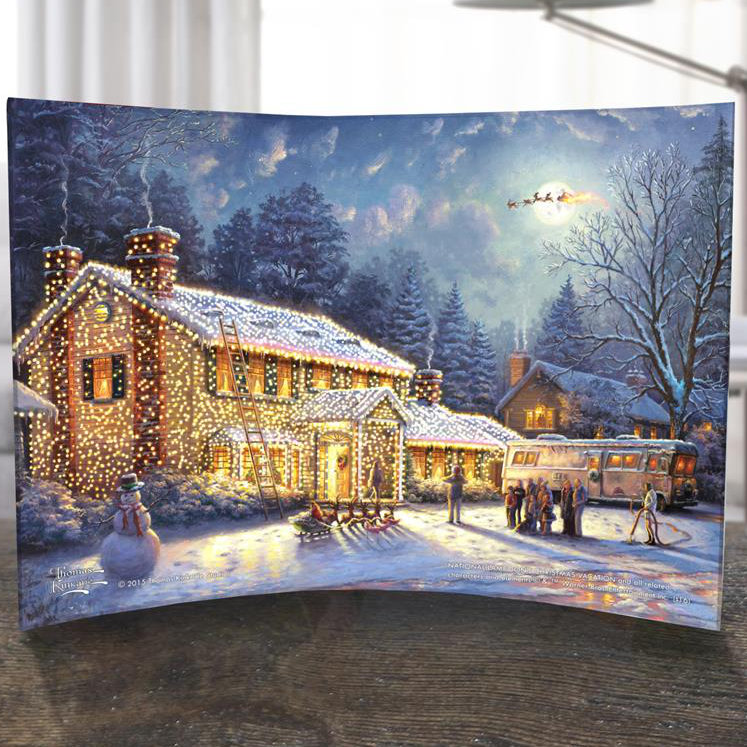 «National Lampoon's Christmas Holiday», impression acrylique incurvée