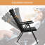 Fauteuil de massage chauffant en similicuir