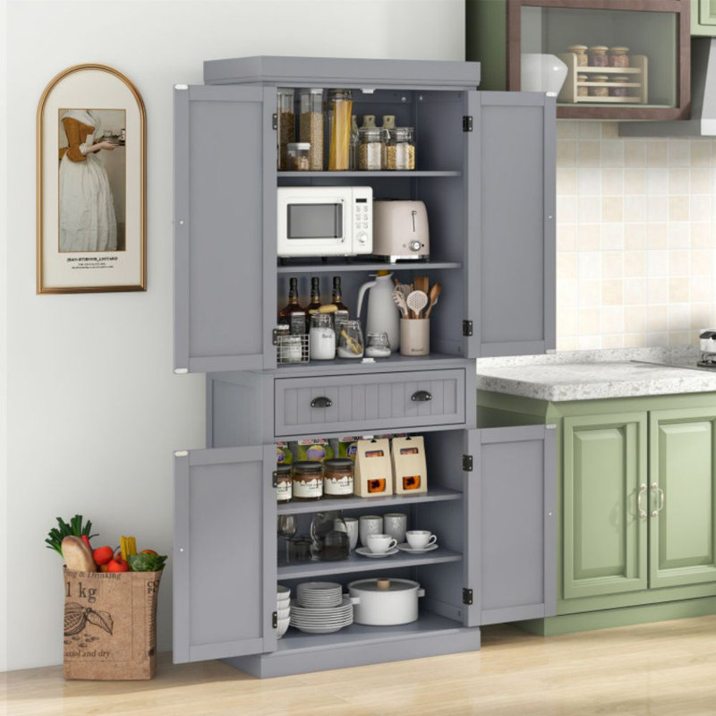 Tazaria Accent Cabinet, Gray