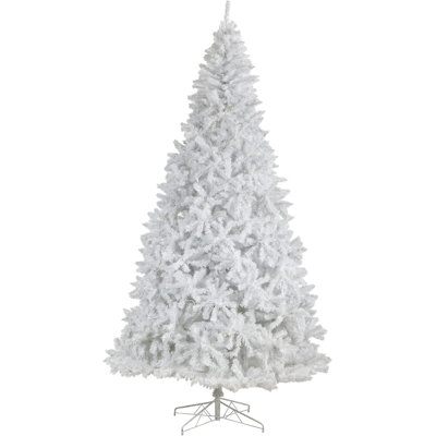 Home Imports Emporium 9ft. Pre-Lit, White, Artificial Christmas Tree with 2720 Bendable Branches and 1000 LED Lights, Prelit Christmas Tree