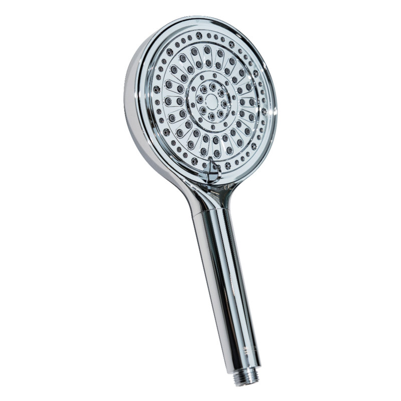 Douche à main 6 fonctions Kingston, Chrome poli