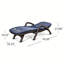 FAUTEUIL DE CHAISE MIKAEL AVEC COUSSIN