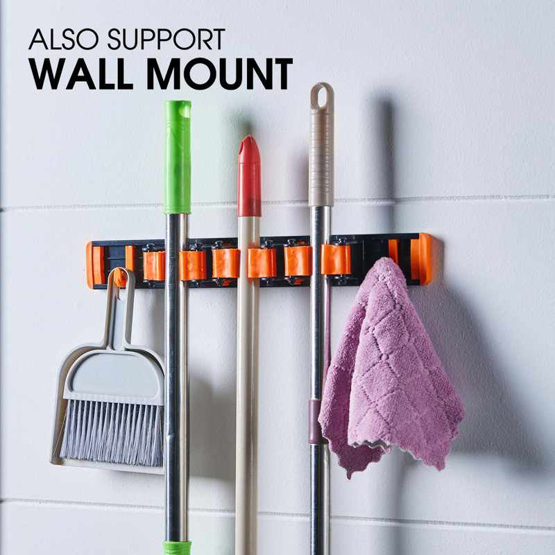 Support mural pour balai