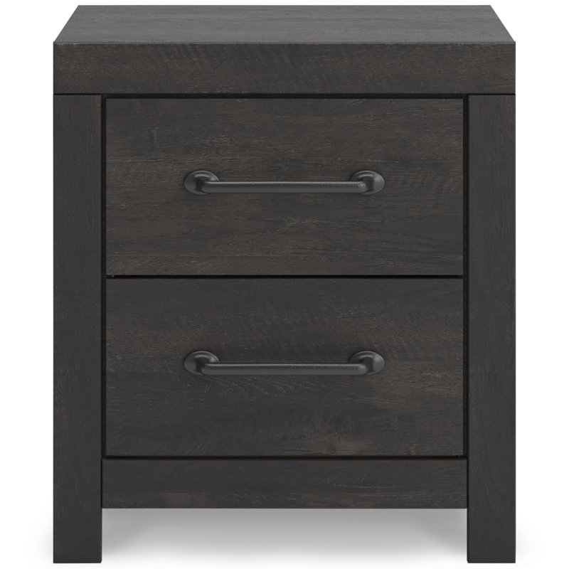 Kaysah 2 Drawer Nightstand, Gray