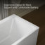 Stargaze 72" x 36" Freestanding Soaking Bathtub-646351113