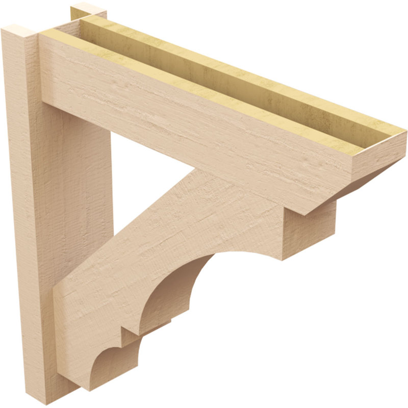 Bois de cèdre brut Balboa Slat, H 24 po x l 6 po x P 24 po