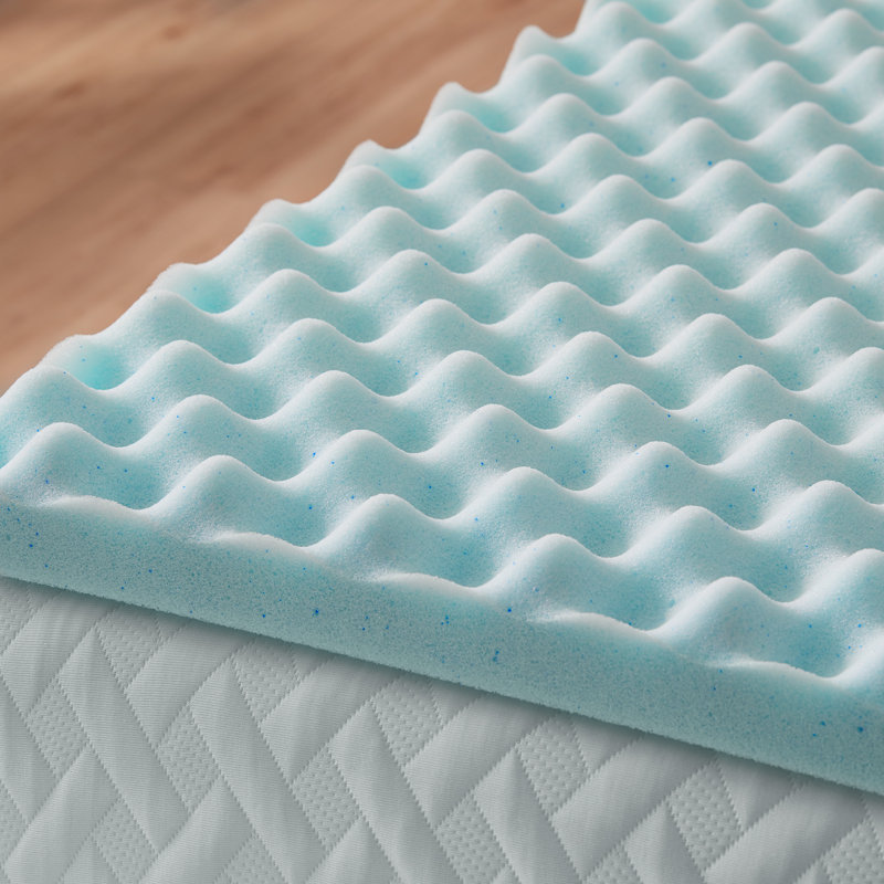 2'' Gel Memory Foam Mattress Topper, Full