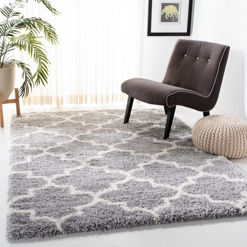 Tapis à poils longs Mackinnon, Rectangle 5 pi 3 po x 7 pi 6 po